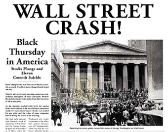 1929 wall street stock market crash youtube